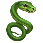 Snake sticker