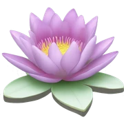 Water lily  sticker