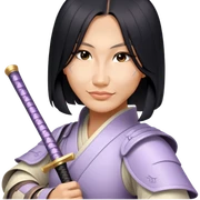 Gentle Samurai sticker