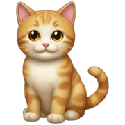 I love you cat sticker