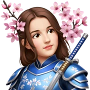 Samurai Warrior sticker