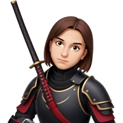 Shadow Samurai sticker