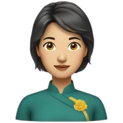 Vietnamese woman  sticker