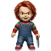 chucky sticker