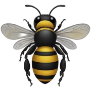 Tattoo bee sticker