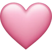 Pink heart  sticker