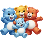 Care bear hug sticker