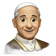 Papa francisco sticker