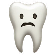 A TOOTH sticker
