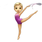 rhythmic gymnastics sticker