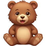 baby bear sticker