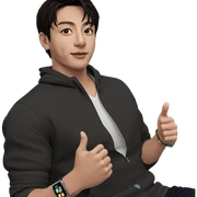 casual pose with accessories sticker