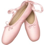 Ballet shoes sticker