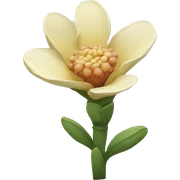 Desert flower sticker