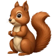 squirrel sticker