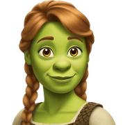 Shrek Fiona  sticker
