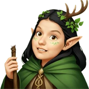 Forest Wizard sticker