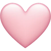 Light Pink Heart sticker