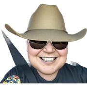 smiling boy in sunglasses sticker