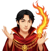 Pyromancer sticker