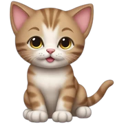 Kitten sticker