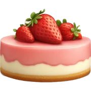 Strawberry Cheesecake  sticker