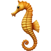 Seahorse sticker