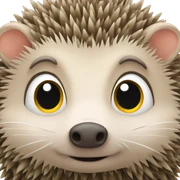 Hedgehog sticker