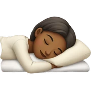 sleeping girl  sticker