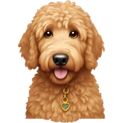 golden doodle  sticker