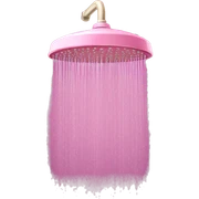 Pink shower  sticker