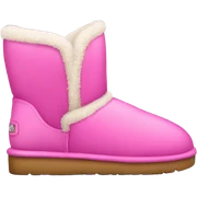 pink Uggs sticker