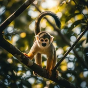 Monkey sticker