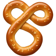 pretzel sticker