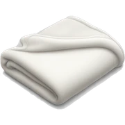 white blanket sticker