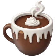 Fancy hot chocolate  sticker