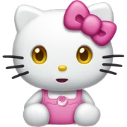 hello kitty  sticker