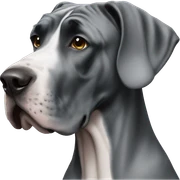 great dane  sticker