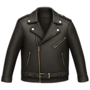 leather jacket sticker