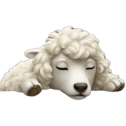 oveja durmiendo sticker