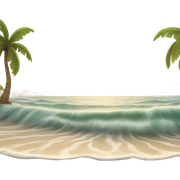 Beach sticker