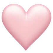 pastel pink heart sticker
