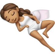 Ariana Grande sleeping sticker