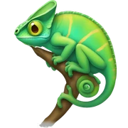 Chameleon sticker