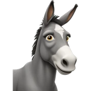 Donkey sticker