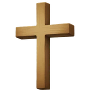 Cross sticker