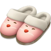 Soft slippers sticker
