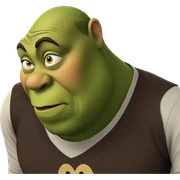 bald meme with colorful shirt sticker