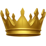 Golden Laurel Crown sticker