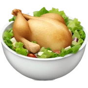 Chicken salad sticker